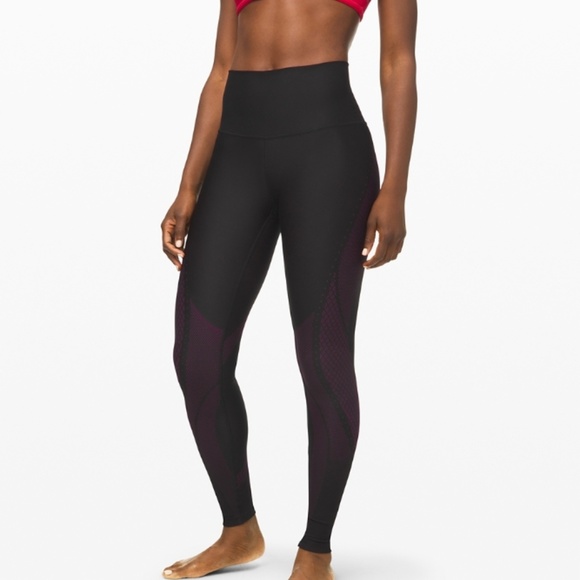 high rise running tights